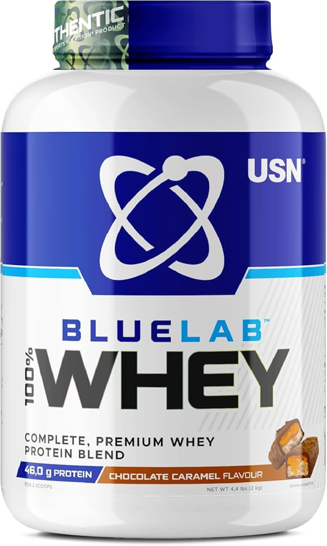 Bluelab 100% Premium Whey Barone (Choc Caramel) 1Kg 